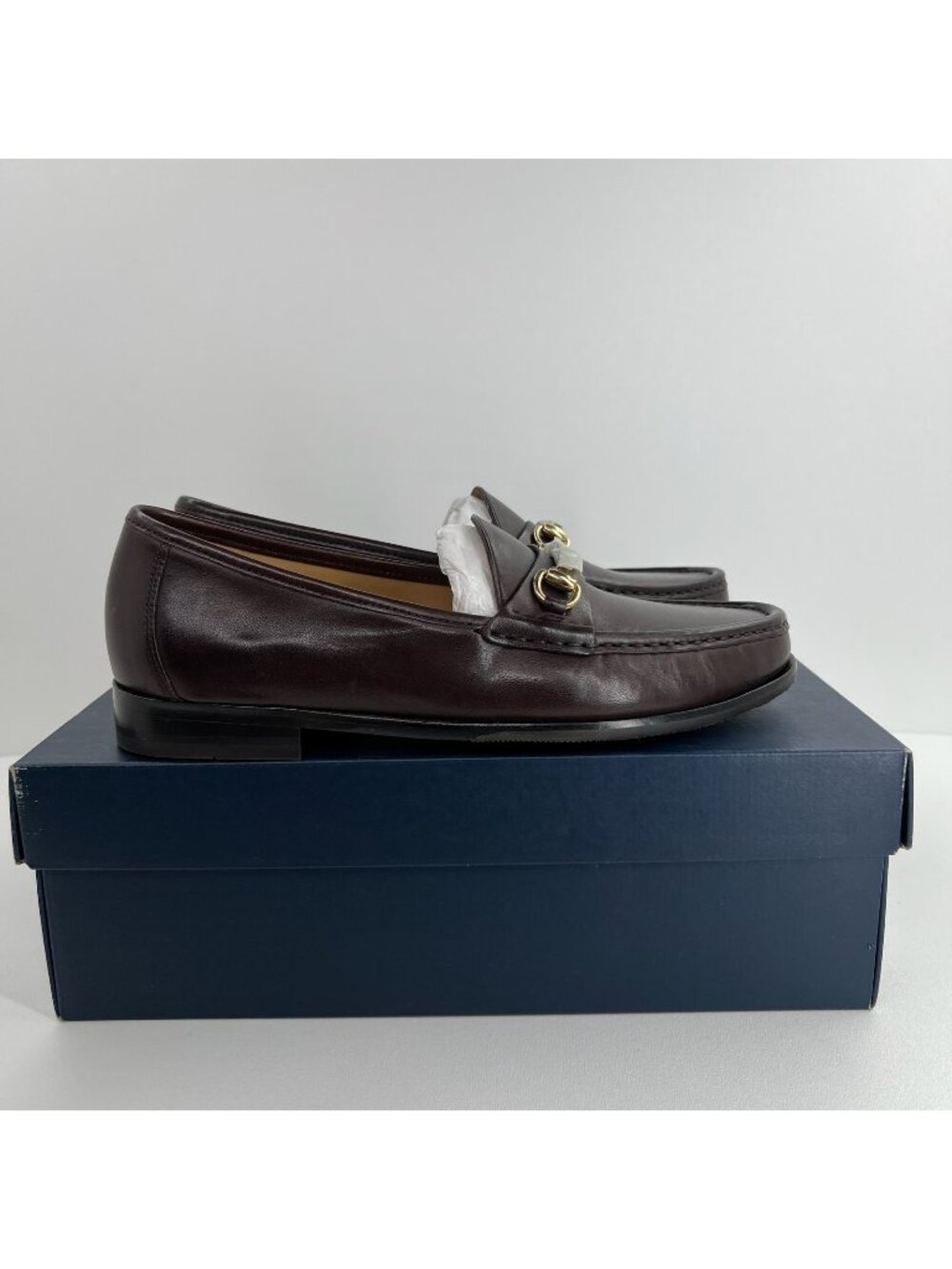 Cole Haan Ascot II Bit Loafer Mens 8.5M Leather Dress Slip On C02497 Dark Brown